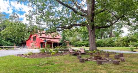 Stay Overnight In A Converted Post-Civil War Barn In Historic Roswell, Georgia