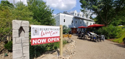 Sip Wine Underground At The Enchanting Hartwood Wine Cave Near Pittsburgh