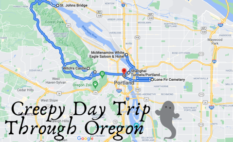 This Creepy Day Trip Through The Spookiest Places In Oregon Is Perfect For Fall