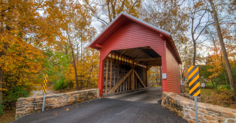 These 6 Beautiful Covered Bridges In Maryland Will Remind You Of A Simpler Time