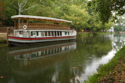 Take A Ride On This One-Of-A-Kind Canal Boat In Maryland