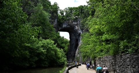 There's Nothing Quite As Magical As The Rock Bridge You'll Find At Natural Bridge State Park In Virginia