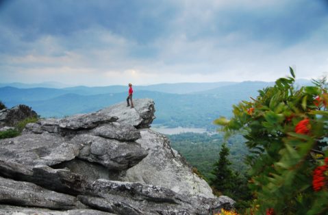 Grandfather Mountain In North Carolina Leads To a Swinging Bridge With Unparalleled Views