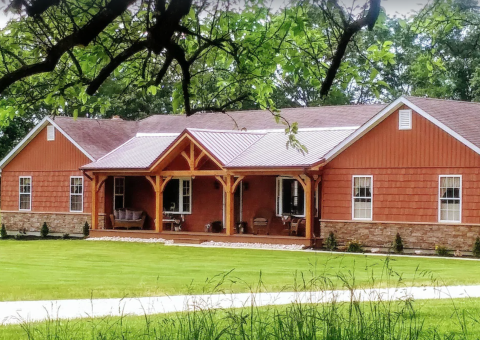 Enjoy A Fire Under The Stars At This Uniquely Gorgeous New Jersey Farmhouse