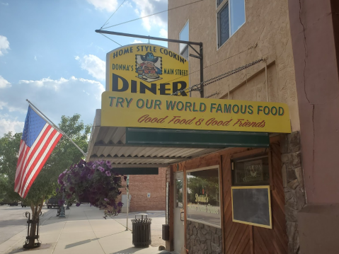 Donna's Main Street Diner Is An Unassuming Spot In Wyoming That Doesn't Look Like Much, But The Food Is Unforgettable
