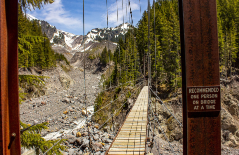 Spend The Day Exploring These Three Swinging Bridges In Washington