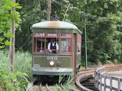 Climb Aboard A Gorgeous Early 20th century-Era Trolley And Take A Ride Back Through History In Connecticut