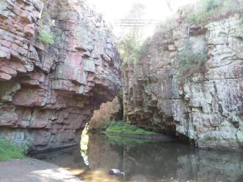 This Trail Leading To The Best Canyon In South Dakota Is Often Called The Place Where Jesse James Jumped