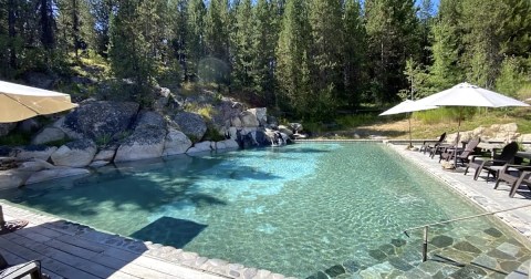 Soak In One Of Six Mineral Pools At The Relaxing Gold Fork Hot Springs In Idaho