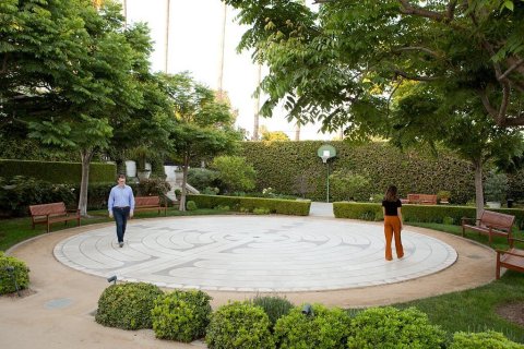 Escape The Hustle When You Visit This Meditative Labyrinth And Garden In Southern California