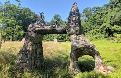 Meander Through Lehigh Millennium Folk Arch and Art Enclave, An Outdoor Art Museum In Pennsylvania