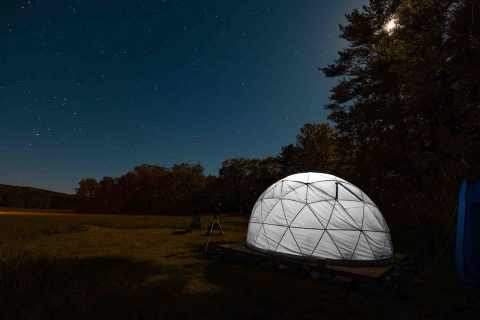 This Forest Dome Will Take Your Maine Glamping Experience To A Whole New Level