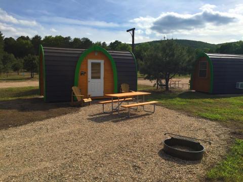 Glamp In Style At Lake Compounce Campground In Connecticut