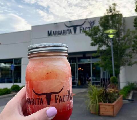 The 48-Ounce Margarita At Margarita Factory In Washington Is Insane And Outrageously Delicious