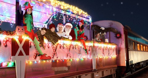 Ride The Rails To A Magical Christmas Village On The Verde Canyon Railroad In Arizona