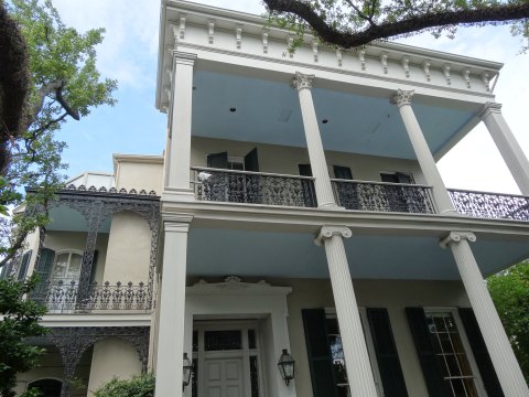 Few People Know The Real Reason Porch Ceilings In Louisiana Are Painted Haint Blue In Color