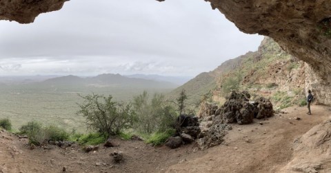 The Cave And Scenic Overlook At The End Of The Wind Cave Trail In Arizona Are Truly Something To Marvel Over