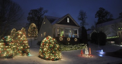 Take A 2-Hour River Hike In North Carolina And Then Visit Christmas Town U.S.A.