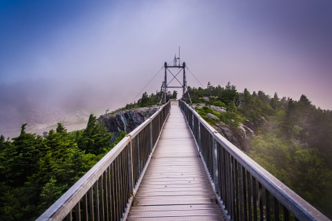 Mile High Swinging Bridge Is An Impressive Bridge Every North Carolinian Should Visit At Least One Time