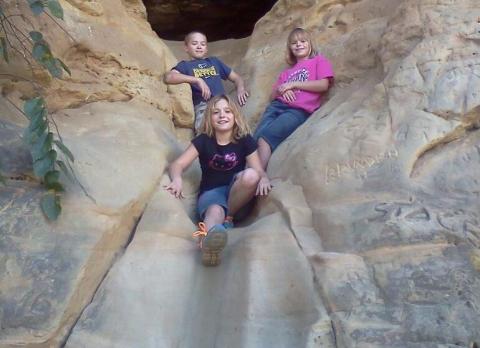 A Kansas Trail With A Slide Cave Is Full Of Fun