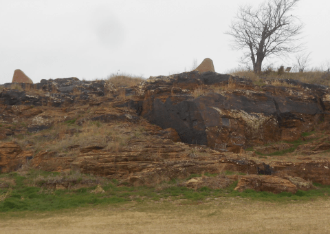 Follow This .4-Mile Trail In Kansas To Unique Rock Formations