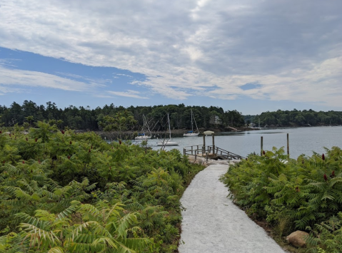 This Easy 1-Mile Loop Hike In Maine Wanders Through Forest And Fields All Along The Coast