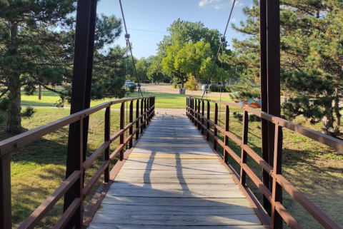 Spend The Day Exploring These Three Suspension Bridges In Kansas