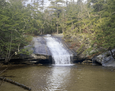 This Secluded Waterfall Hike In New Hampshire Is So Worthy Of An Adventure