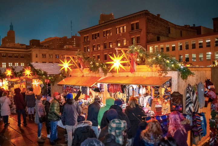 Christmas market in Minnesota