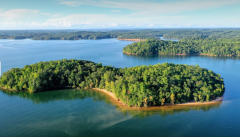 Paddle To An Isolated Cemetery Hiding On An Island In The Middle Of A South Carolina Lake