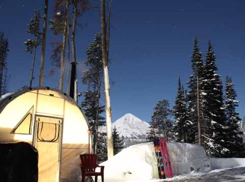 The Hive In The Sky Airbnb In Montana Comes With Its Own Indoor Fireplace