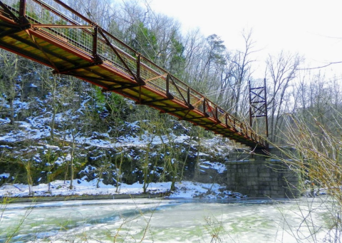 Spend The Day Exploring These Three Swinging Bridges In Maryland