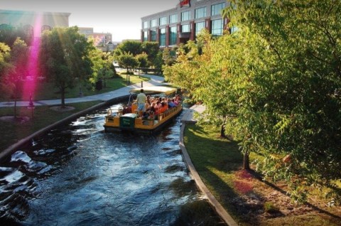 Take A Ride On This One-Of-A-Kind Canal Boat In Oklahoma