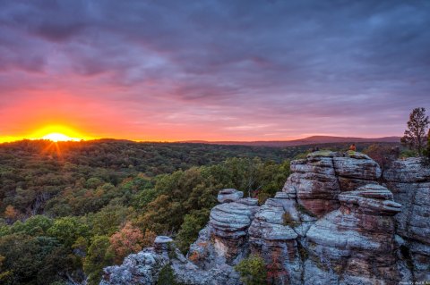 Shawnee National Forest Is A Beautiful Park In Illinois That Is Perfect For Your Next Outing