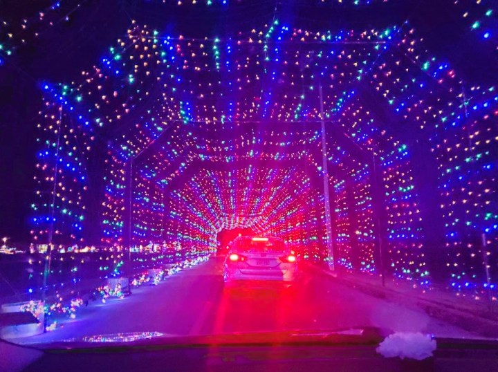 drive thru Christmas lights in Arkansas