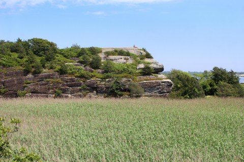 Follow This 1.8-Mile Trail In Rhode Island To A Unique Rock Formation