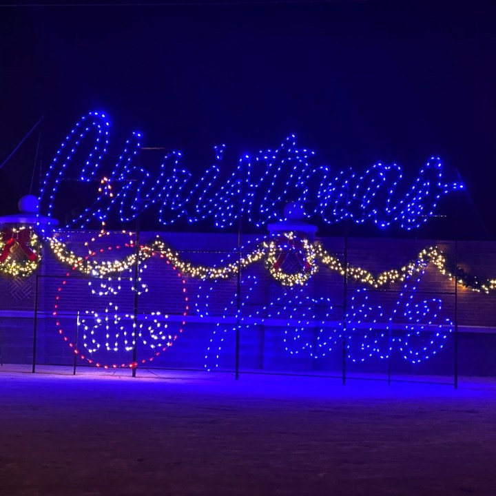 drive thru Christmas lights in Arkansas