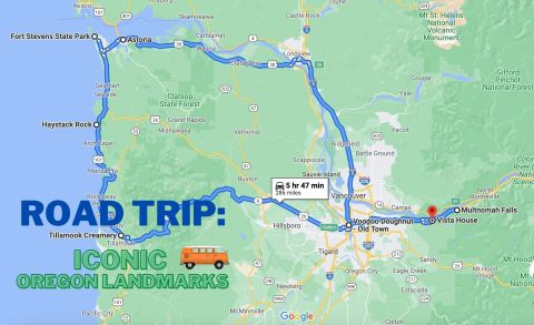 This Epic Road Trip Leads To 7 Iconic Landmarks In Oregon