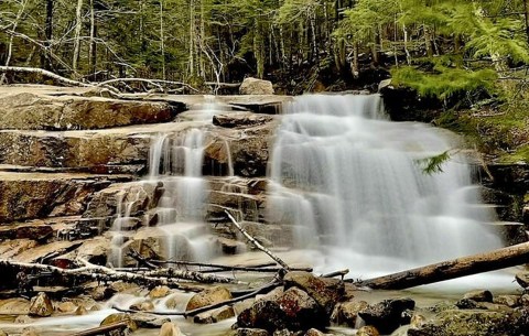 The Little-Known Scenic Waterfall In New Hampshire You Can Only Reach By Hiking This 1.5-Mile Trail