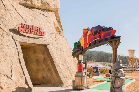 This Western-Themed Miniature Golf Course In Georgia Is 18 Holes Of Railroad Fun