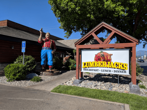 The Decadent Breakfast Plates At Lumberjacks In Northern California Will Have Your Mouth Watering In No Time