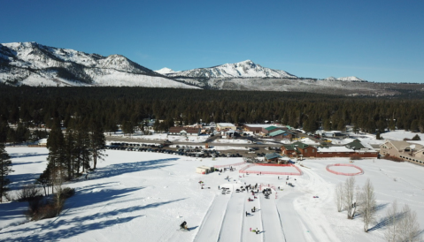 With 500-Foot-Long Lanes, This Northern California Snowtubing Park Has Plenty Of Space For Everyone