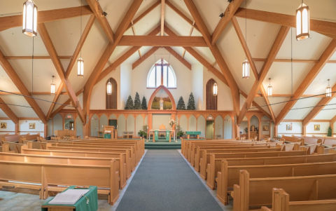 Our Lady Of The Mountains Parish Is One Of The Most Stunning Churches In New Hampshire