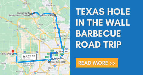 The Most Delicious Texas Road Trip Takes You To 6 Hole-In-The-Wall BBQ Restaurants