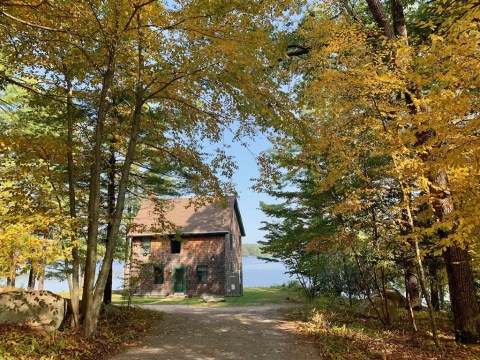 The Whole Family Will Love A Visit To This Adorable Lakeside Cabin In Rhode Island