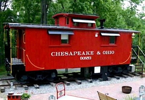 Spend The Night In An Authentic 1920s Railroad Caboose In Virginia