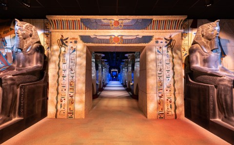 Step Inside An Egyptian Pyramid At The Houston Museum Of Natural Science In Texas' Newest Exhibit