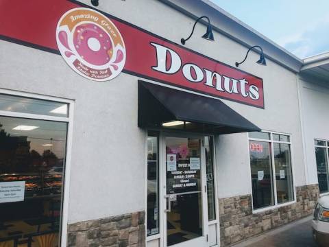 There's Always A Line Down The Street At Amazing Glaze Donuts In Idaho