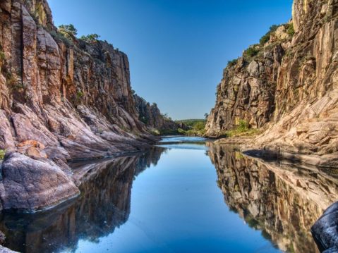 The Little-Known Waterfall In Oklahoma You Can Only Reach By Hiking This 1.4-Mile Trail