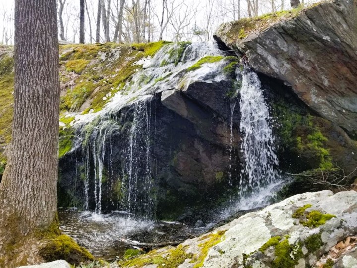 tallest waterfall in Rhode Island